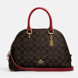 Katy Satchel In Signature Canvas